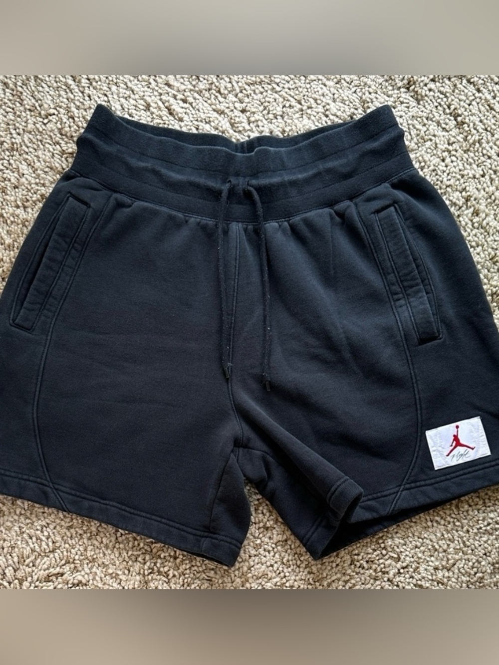 Jordan Flight Fleece Women’s Medium Black Sweat Shorts DA1530-010
